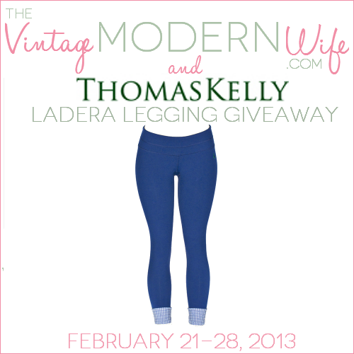 Vintage Modern Wife and ThomasKelly giveaway