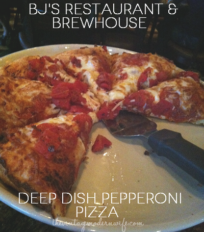 bjs brewhouse deep dish pizza