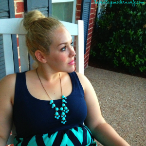 Absolutely love this chevron tank dress from Avery Lane Boutique. I'm so happy it's cheap too!