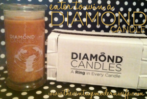 Diamonds AND a candle all in one?! I've GOT to win a Diamond Candle from thevintagemodernwife.com!
