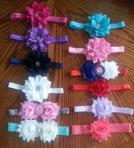 Love these baby headbands from Jen's Chic Boutique!