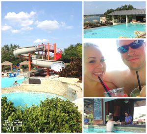 With 3 pools, swim up bar, and separate kids pool, Lakeway Resort and Spa is a great destination for a babymoon trip in Texas!