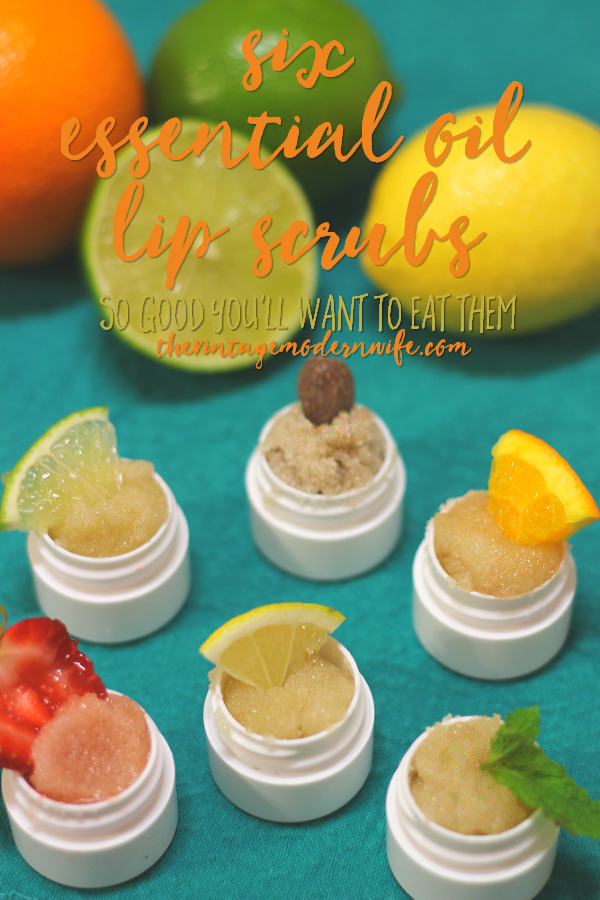 Looking for essential oil lip scrubs? These alcoholic drink inspired scrubs will have your lips wanting more!