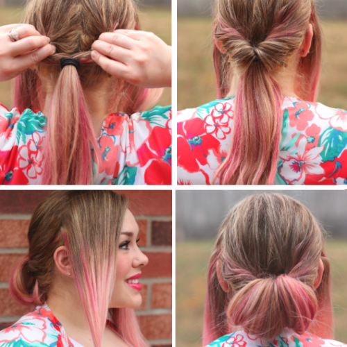 I absolutely LOVE this Braided Bun tutorial by The Vintage Modern Wife! She breaks it down into a few easy steps that helped me take my hair from drab to fab in 5 minutes! Check it out for #momhairmonday!