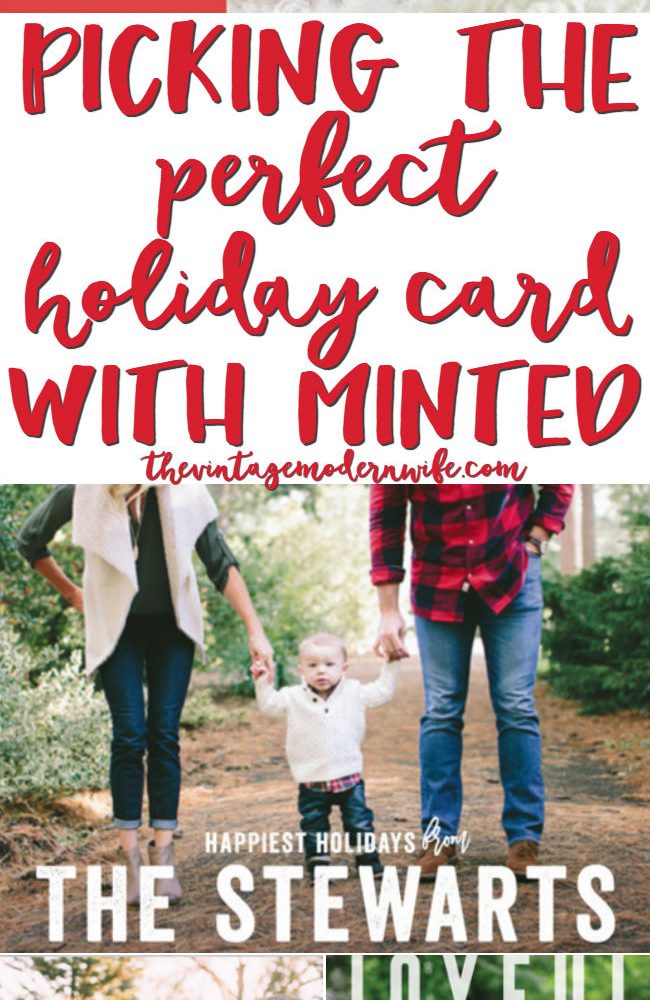 Get help choosing the perfect holiday card with Minted, plus enter to be one of two winners to receive $125 towards holiday cards of your own!