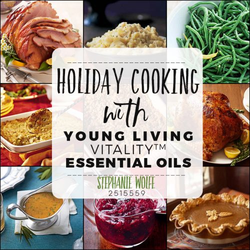 Interested in tying in some Young Living Vitality oils into your holiday recipes? Don't miss this set of delicious recipes all using Young Living oils! Yum!
