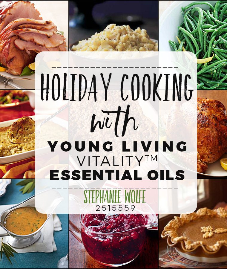 Interested in tying in some Young Living Vitality oils into your holiday recipes? Don't miss this set of delicious recipes all using Young Living oils! Yum!