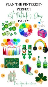 Looking to have the pinterest perfect St. Patrick's Day Party? These party must haves are right on point!
