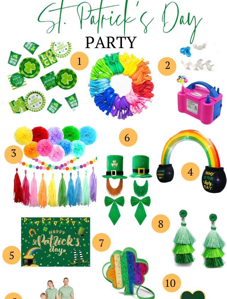 Looking to have the pinterest perfect St. Patrick's Day Party? These party must haves are right on point!