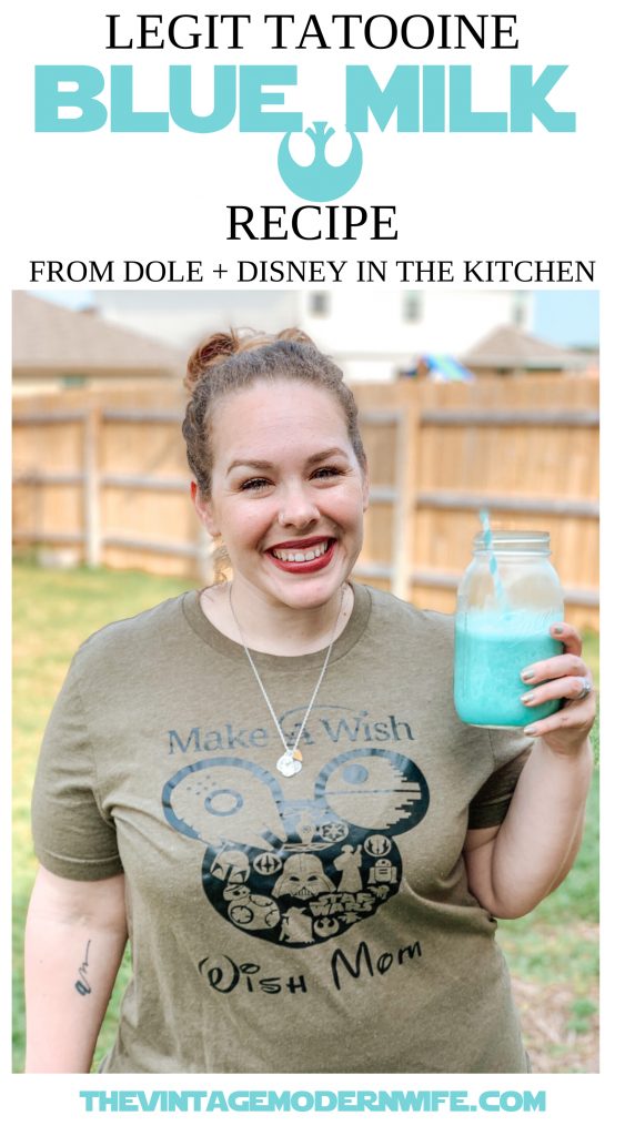 Searching for the legit Tatooine Blue Milk recipe? Look no further than this recipe. It'll take you to the Dark Side all the way back to the Light Side!