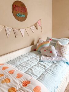 Wondering why Beddy's bedding is life changing? It's literally so easy a toddler can make their own bed with ease! This is definitely a must have for every house with kids of all ages!