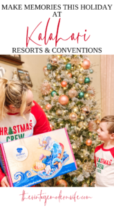 Looking to make holiday memories this Christmas? Don't miss the Kalahari Resorts and Conventions float during the Macy's Thanksgiving Day Parade AND a fun giveaway for a free 2 night stay at a Kalahari resort!