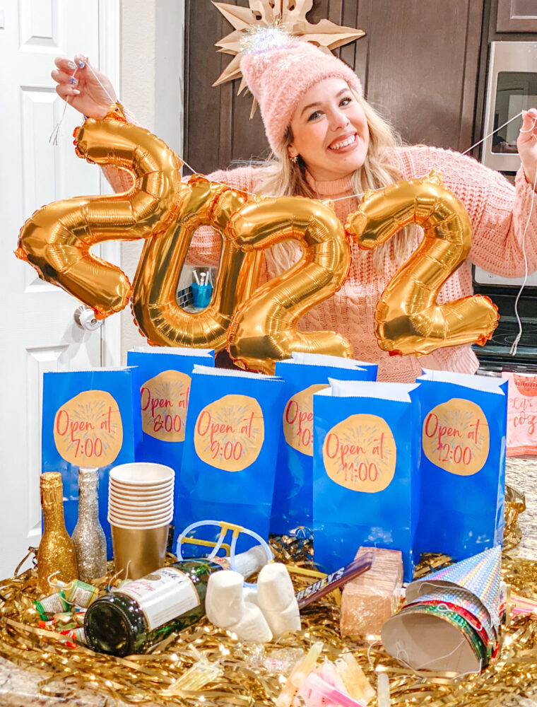 Searching for a fun way to celebrate the new year with your kids? These New Years Eve Countdown Bags are easy to put together thanks to Walmart+!